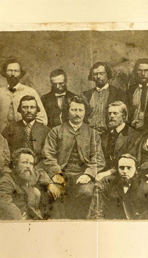 Louis Riel and his associates